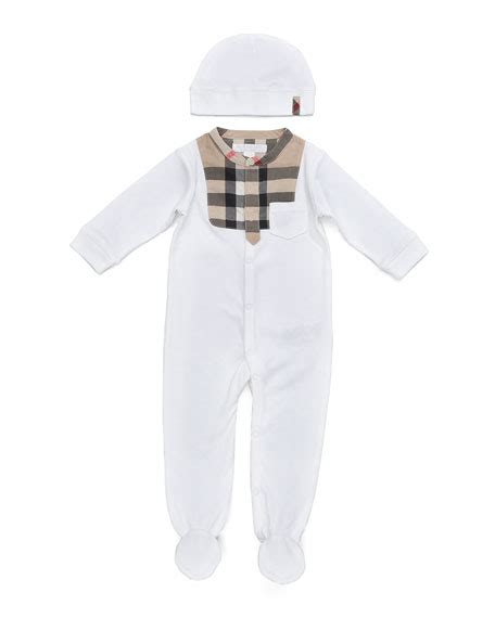 pyjama burberry bébé|burberry bodysuit women's.